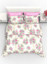 Carmel King 100% Cotton Satin King Size Bedsheet with 2 Pillow Covers - Extra Soft - 220 TC Satin Weave - 1